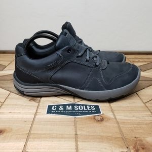 clarks shoes mens black